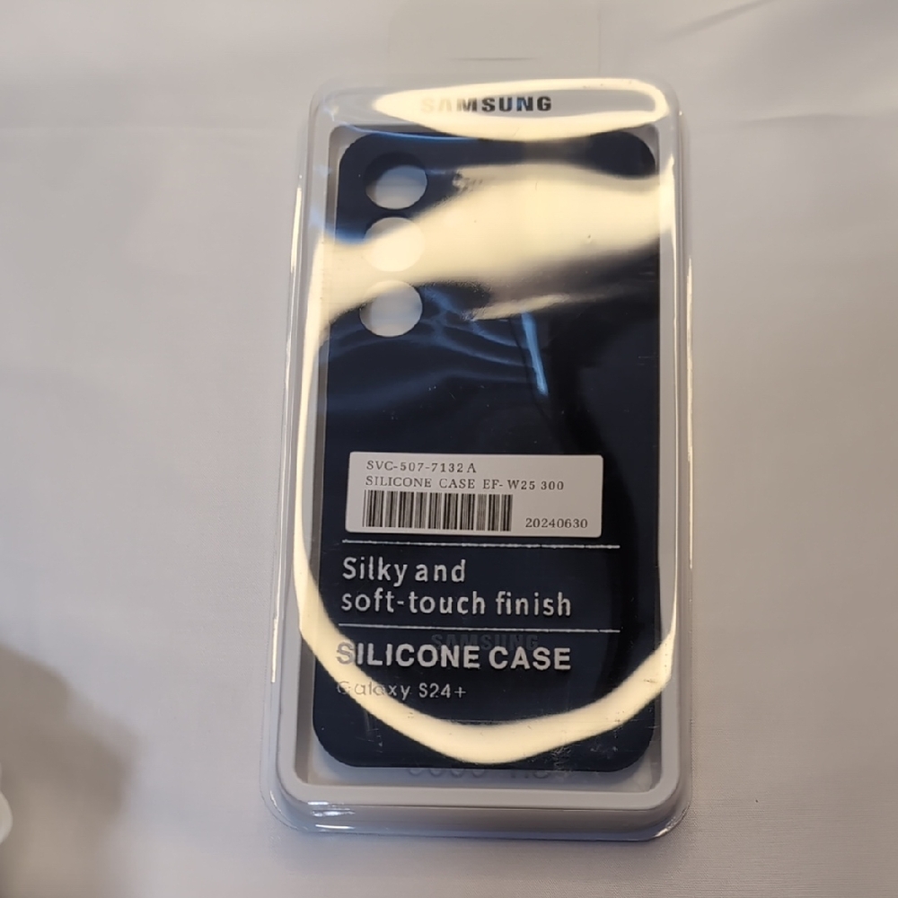 Samsung Galaxy S24+ Silicone Case - Dark Blue